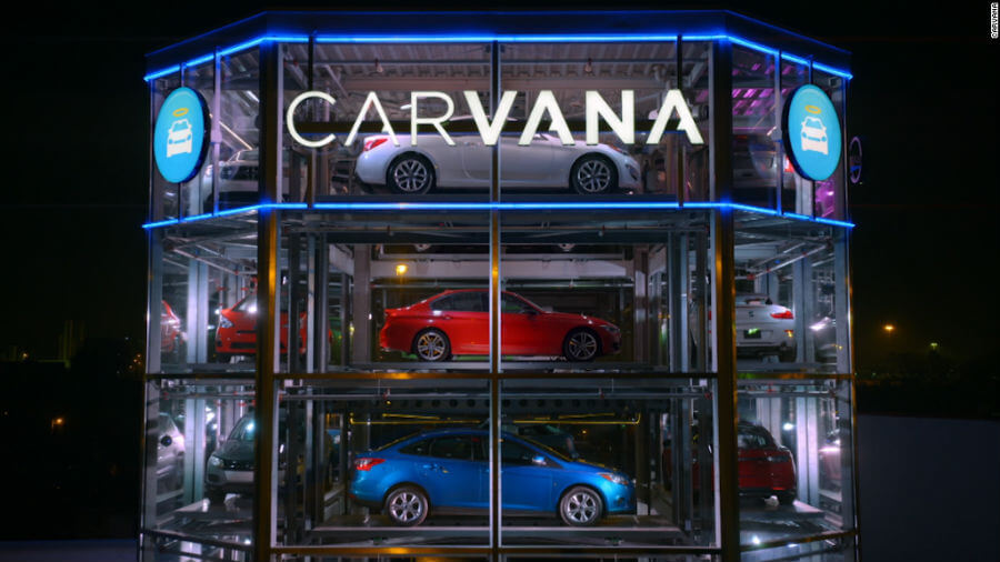 Distributore automatico di supercar Carvana